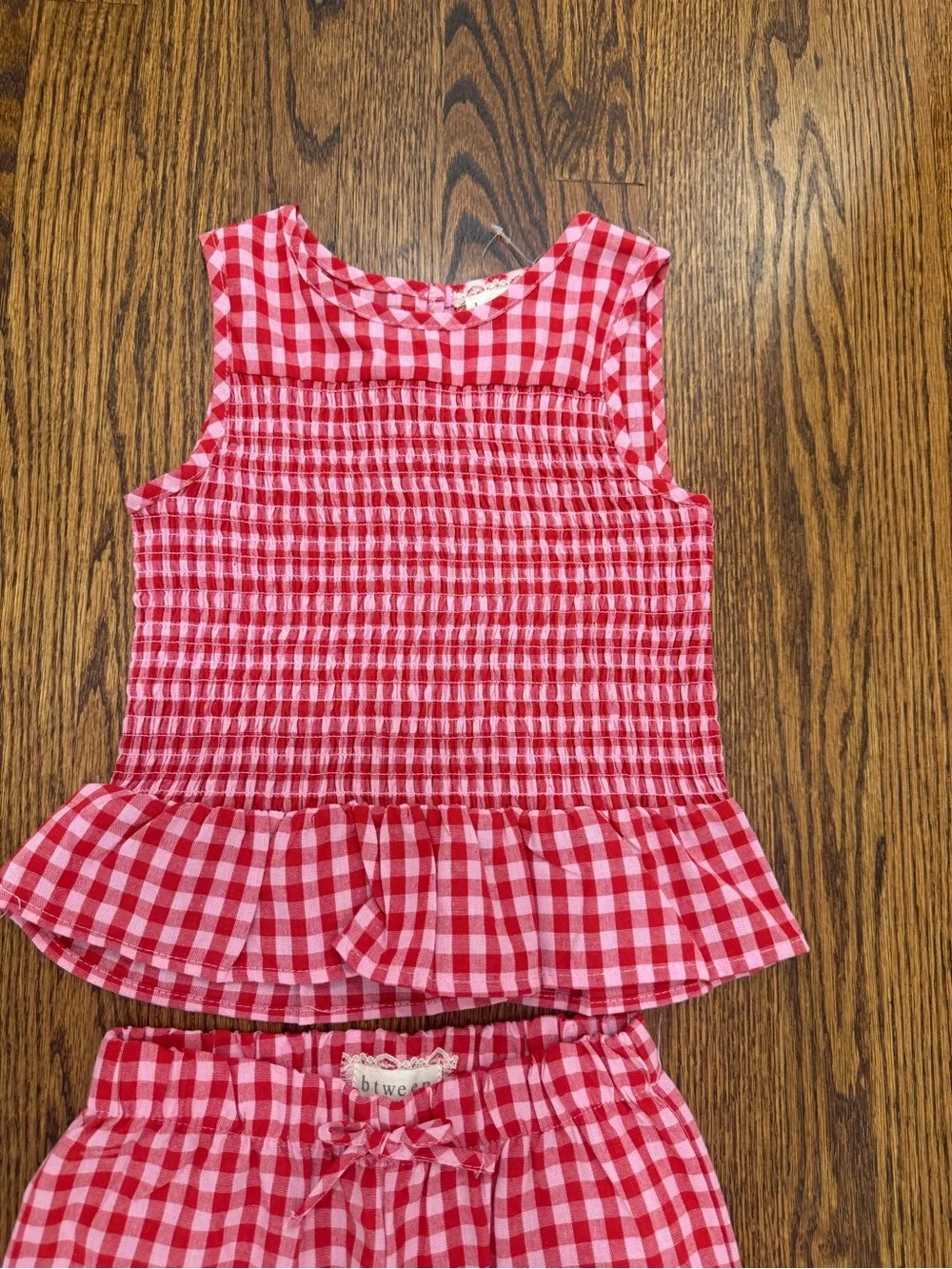btween coordinated gingham